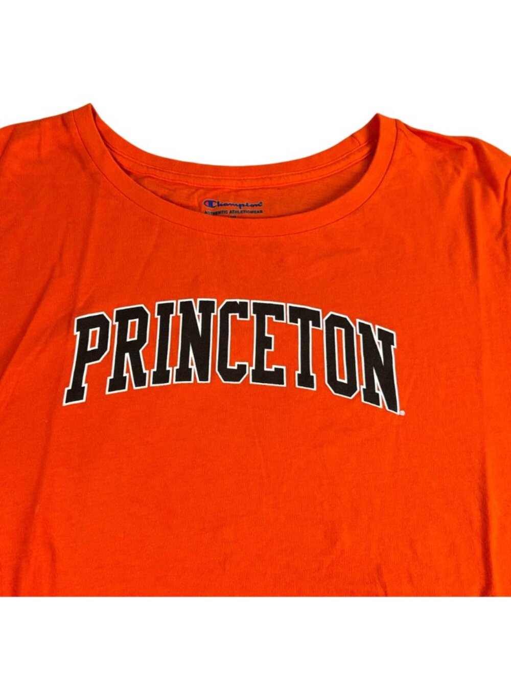 Princeton Orange T Shirt XL Champion Princeton University Tigers Athletic - Picture 2 of 7